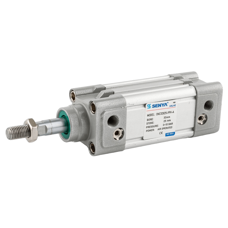 Cilindro de ar padrão ISO 15552 Atuador pneumático para lubrificação rápida e flexível